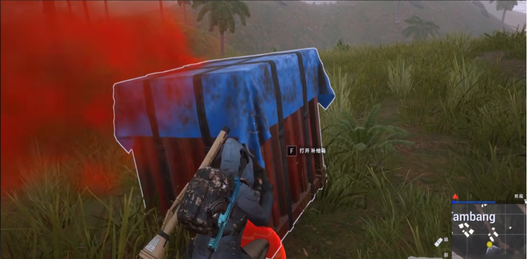 绝地求生如何找到空投