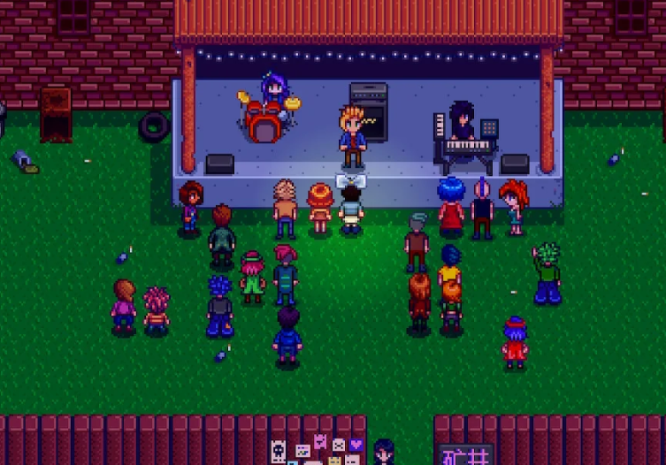 星露谷物语山姆演唱会在哪里-嘿咕攻略网