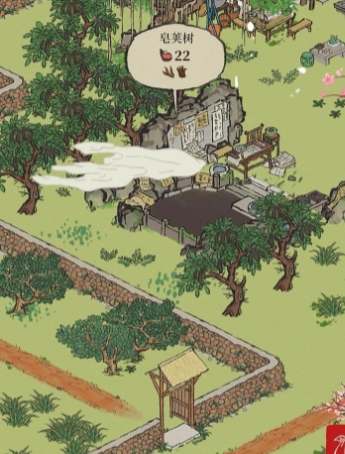 江南百景图皂荚怎么采摘-嘿咕攻略网