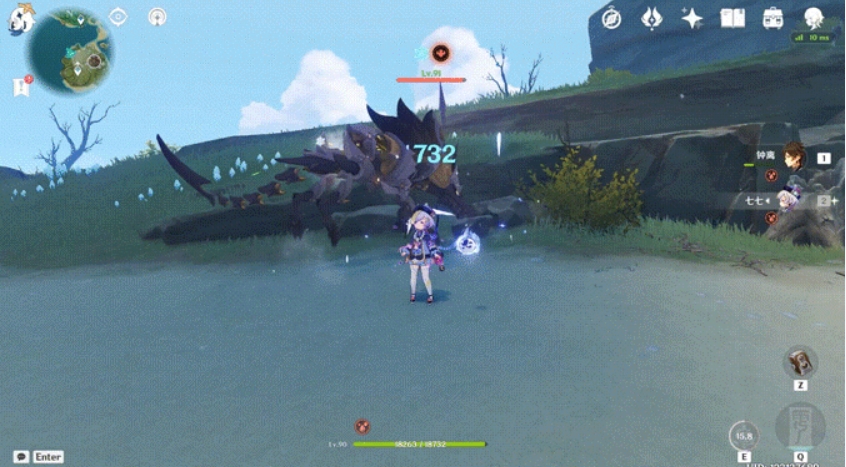 原神噬岩兽幼兽怎么打
