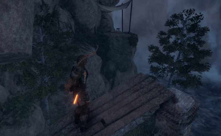 古墓丽影9瀑布后的古墓怎么进去-嘿咕攻略网