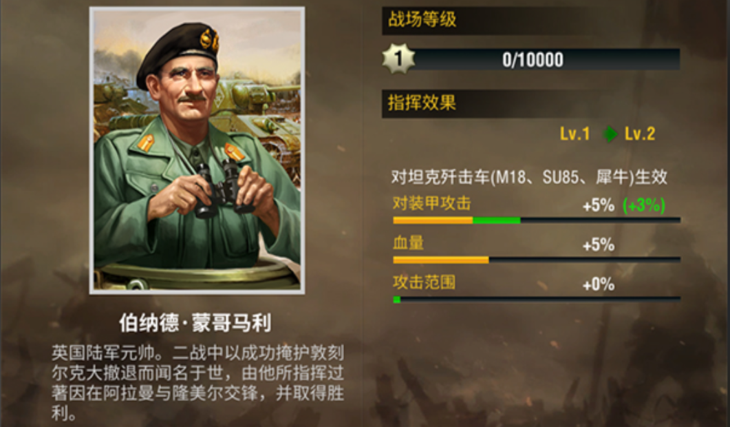 二战风云如何才能升级部队编制