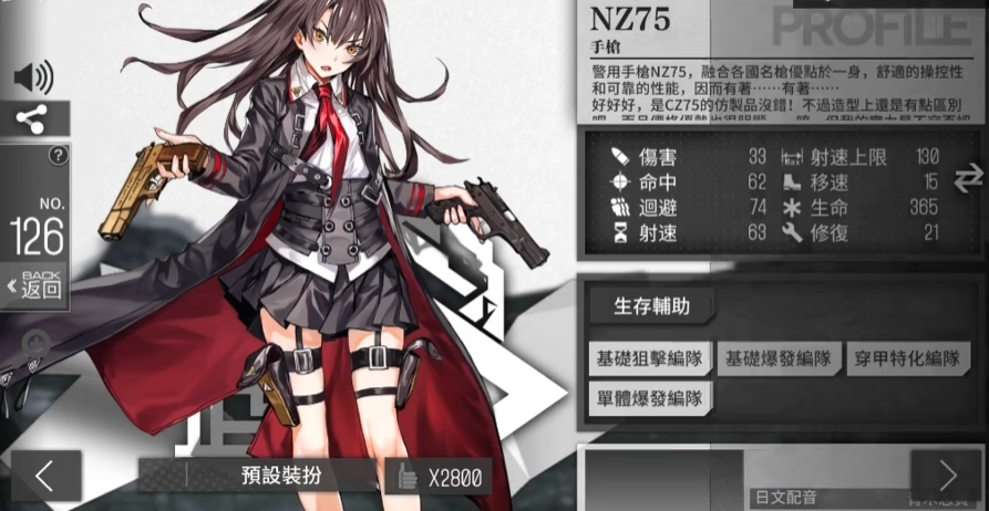 少女前线nz75值得练吗-嘿咕攻略网