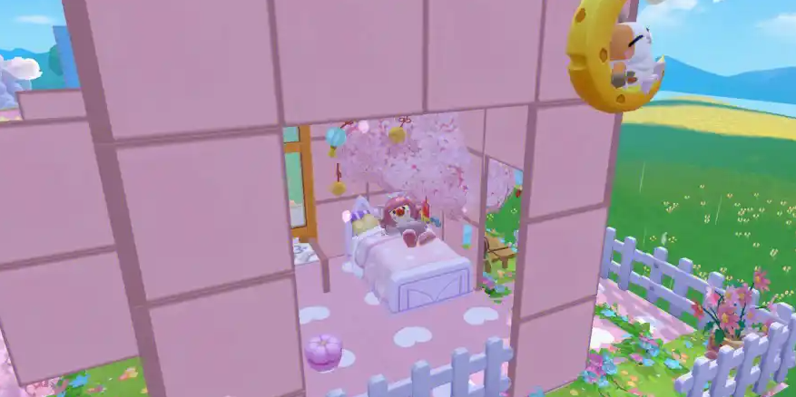 摩尔庄园松月樱小屋怎么上楼