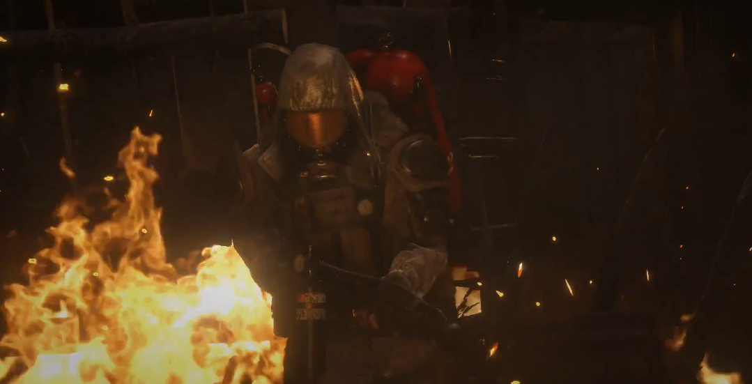 古墓丽影拿喷火枪的怎么打